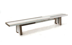 Canteen bench in scrapwood