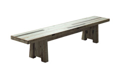 Canteen bench in scrapwood