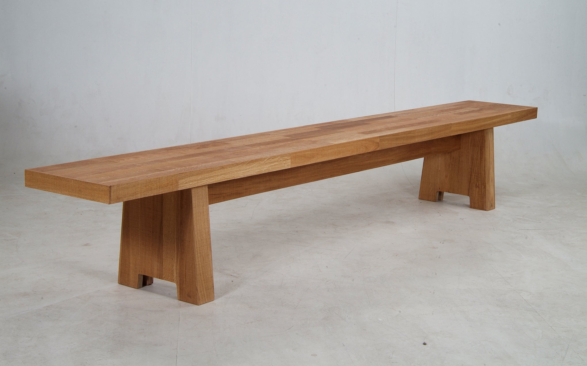 Canteen bench in oak