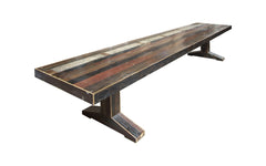 Canteen table in Scrapwood
