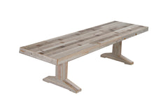 Canteen table in Scrapwood