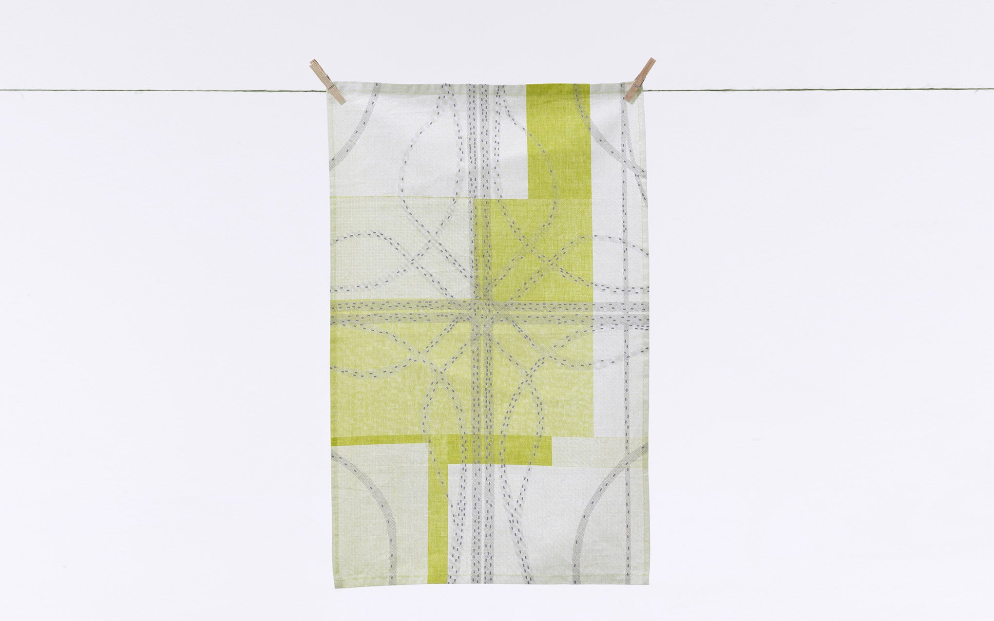 Central Time tea towels