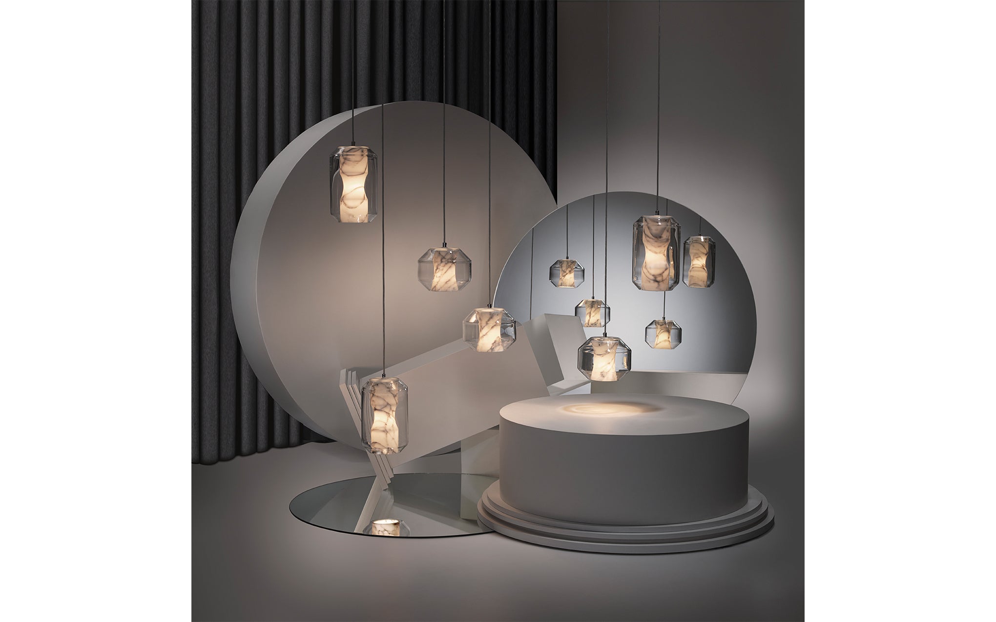 Chamber chandelier - 3 piece