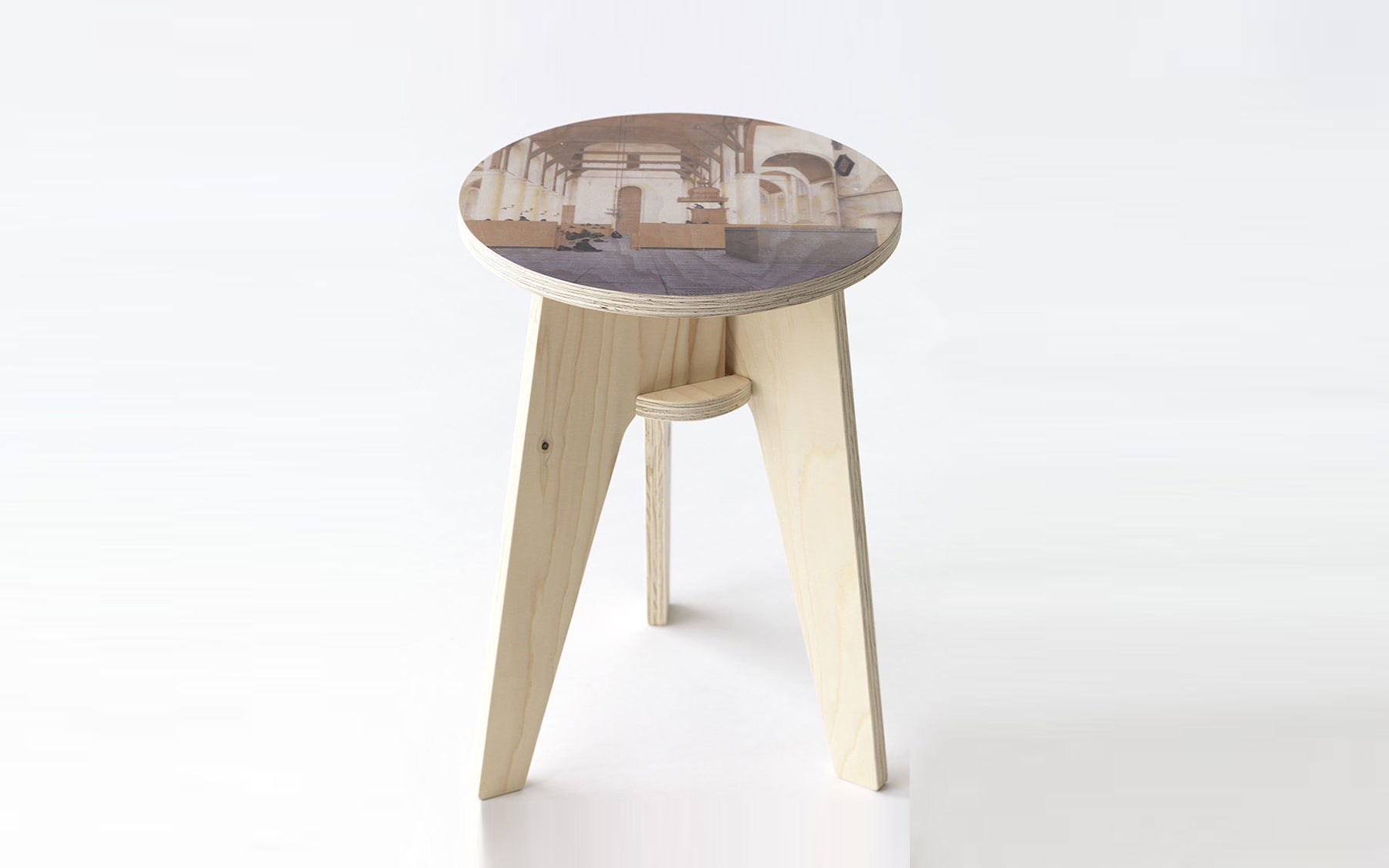Printed Crisis stool