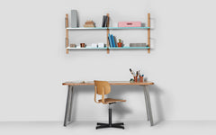 Croquet wall mounted shelves