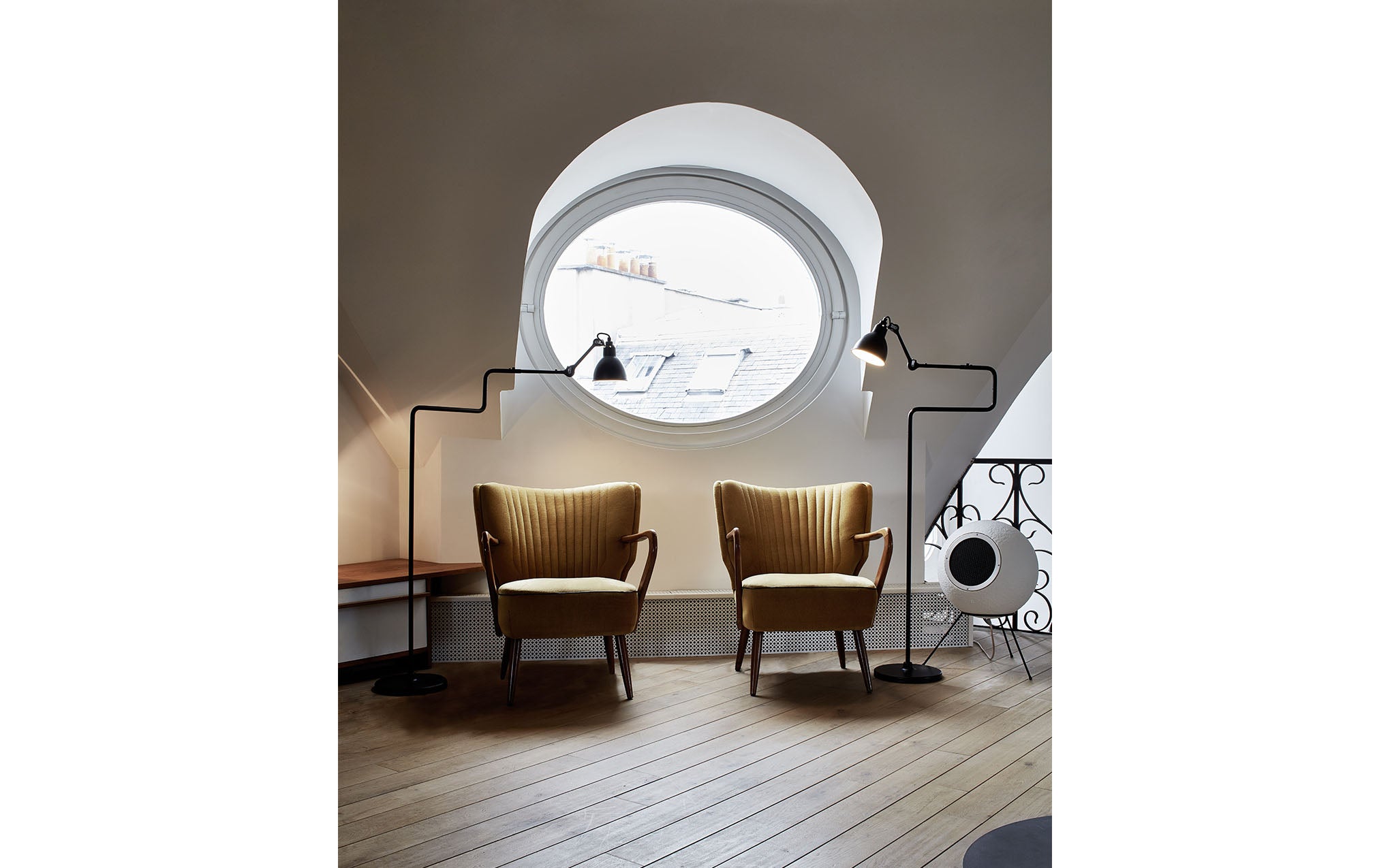 Lampe Gras N°411 floor light