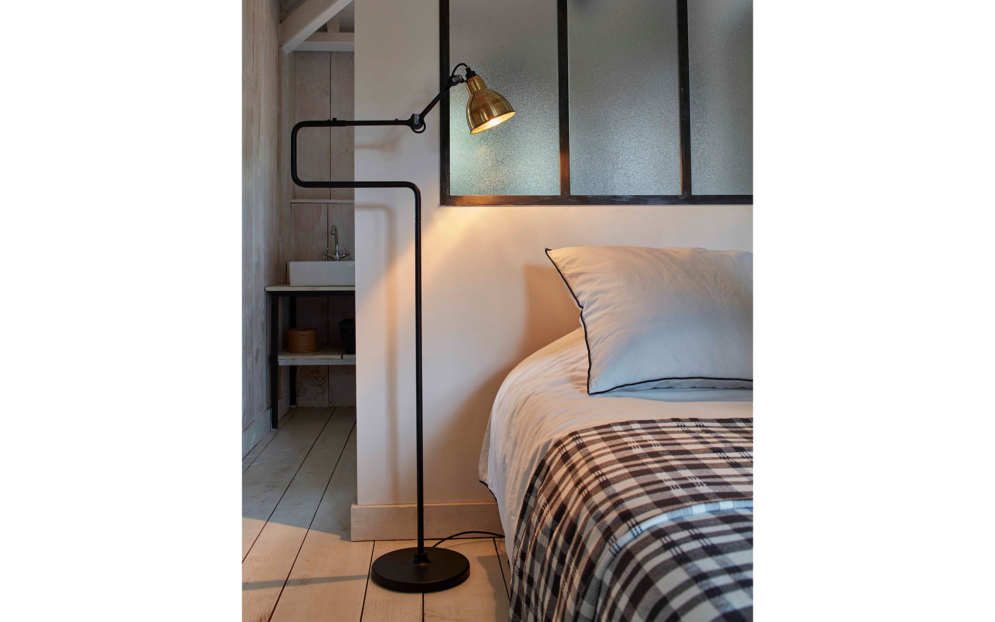 Lampe Gras N°411 floor light