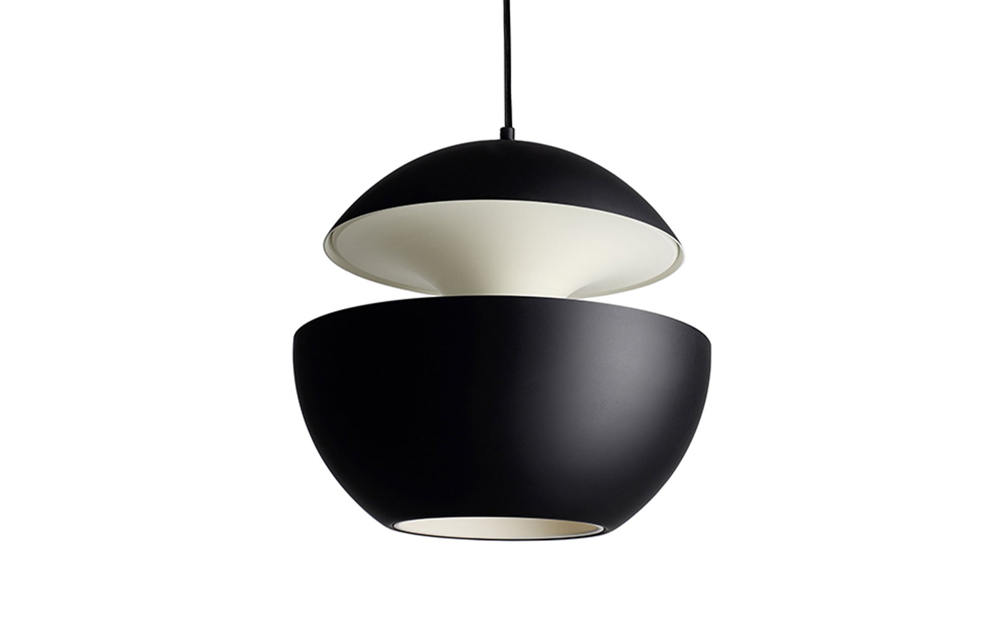 Here comes the sun pendant light - black by Bertrand Balas