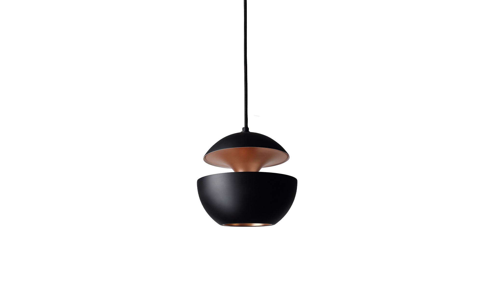 Here comes the sun pendant light - black