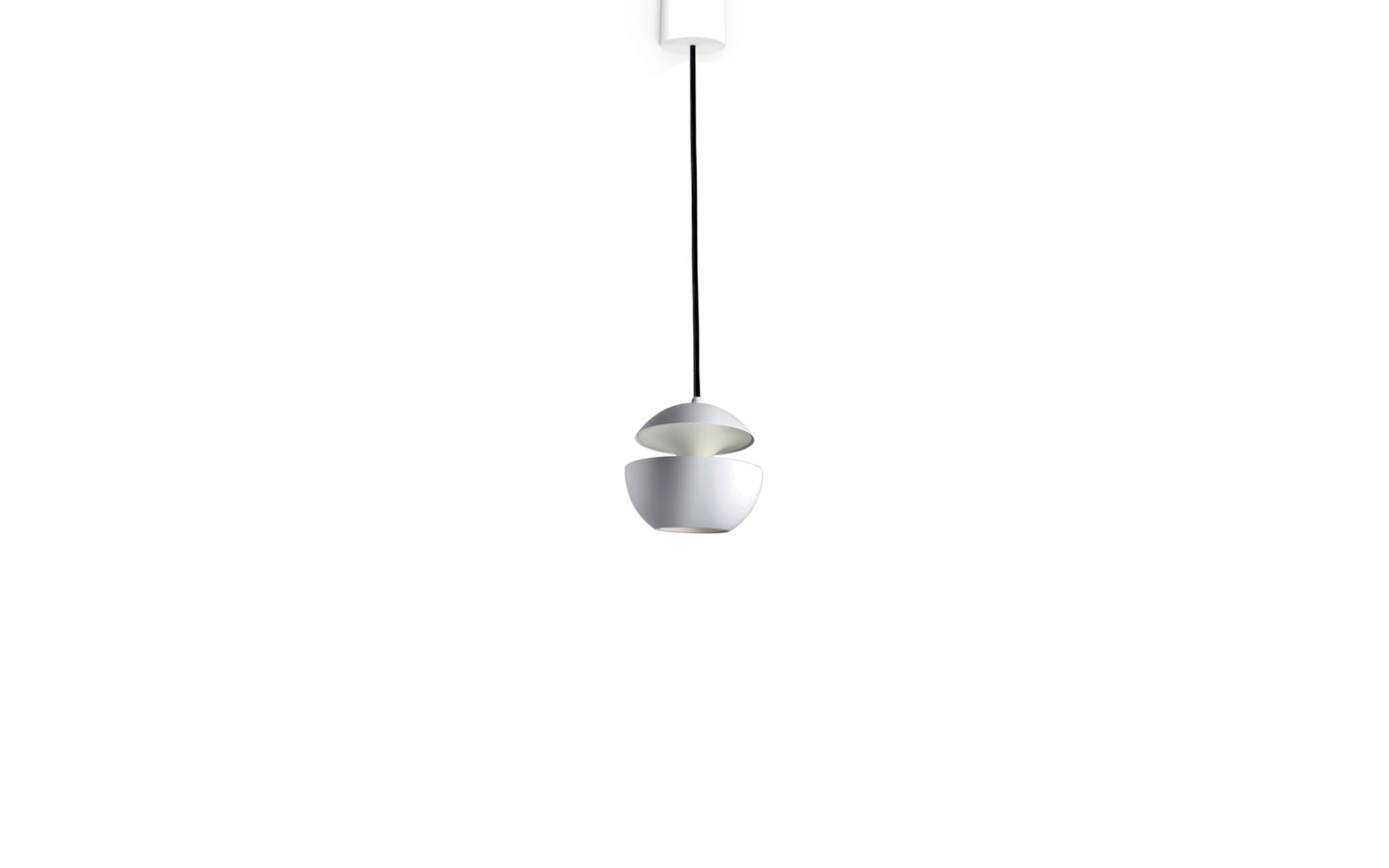 Here comes the sun pendant light - white