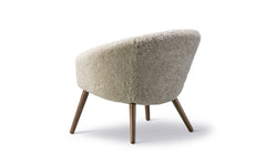 Ditzel lounge chair - sheepskin
