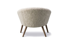 Ditzel lounge chair - sheepskin