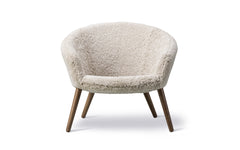 Ditzel lounge chair - sheepskin