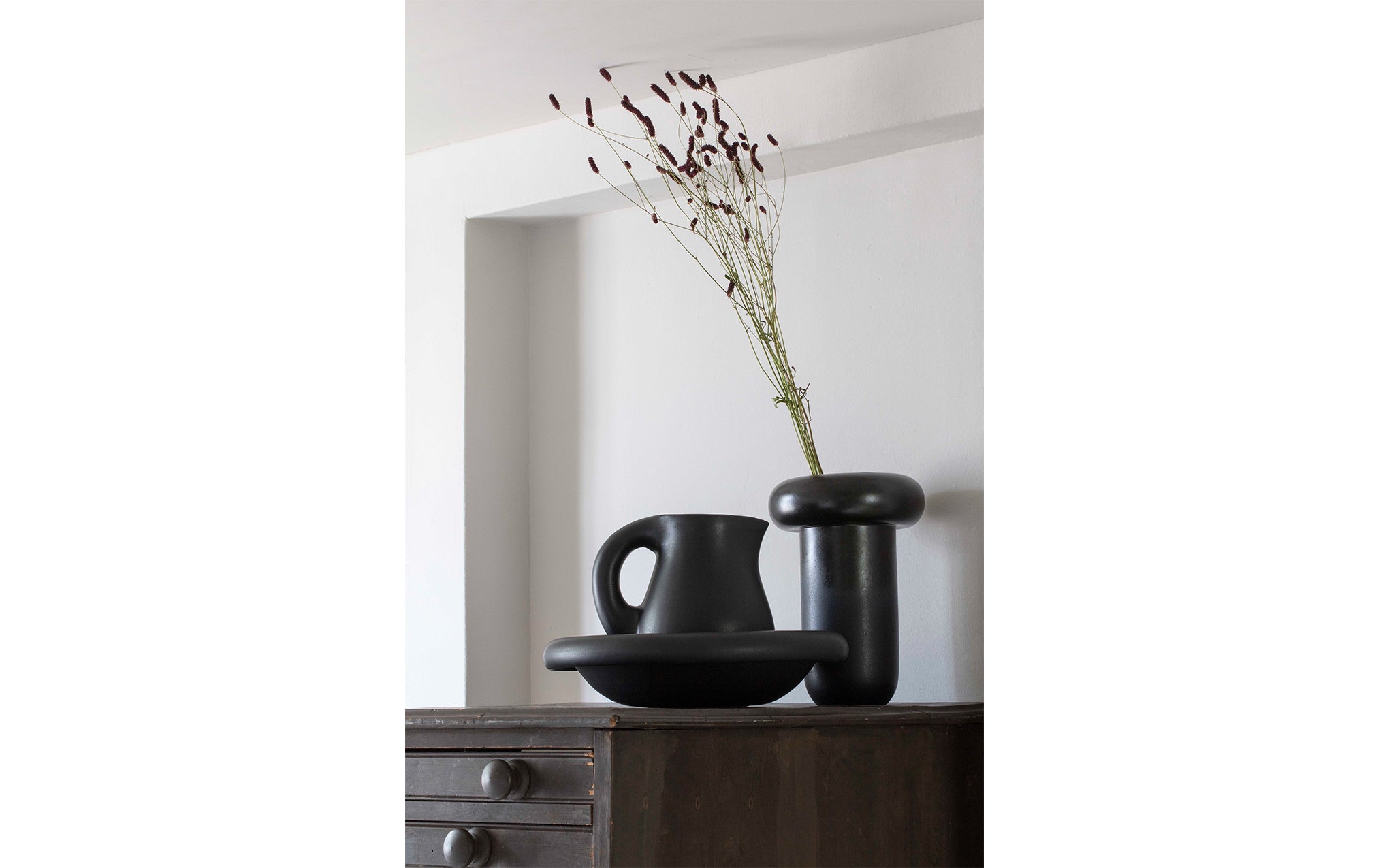 Dough pitcher - charcoal