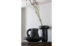 Dough wide bowl - charcoal