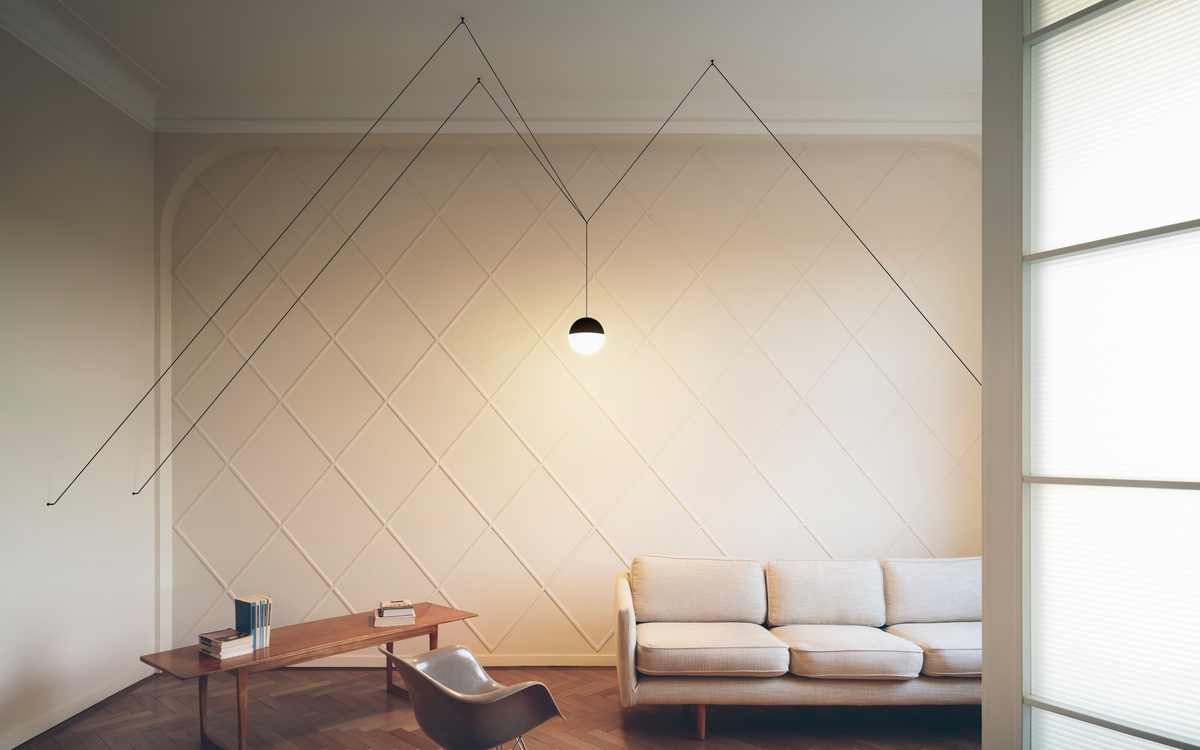 Scp Sphere String Light - sphere by Michael Anastassiades for Flos | SCP