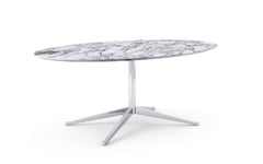 Florence Knoll oval table desk