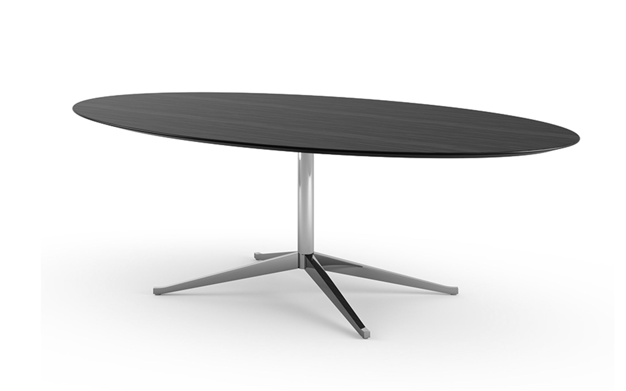 Florence Knoll oval table desk