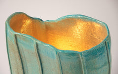 Rib table lamp - deep sea