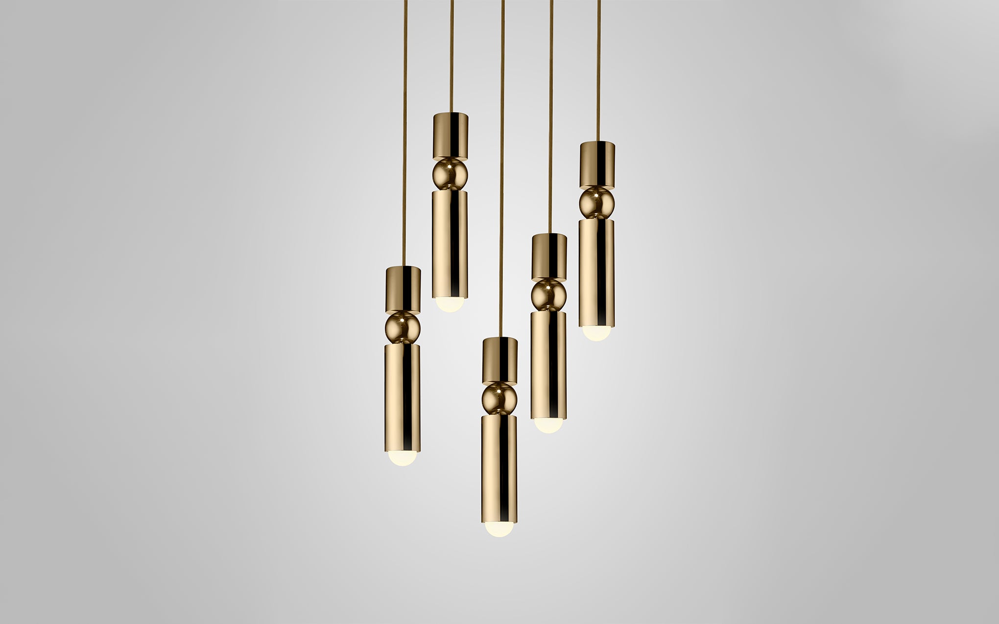 Fulcrum chandelier - 5 piece