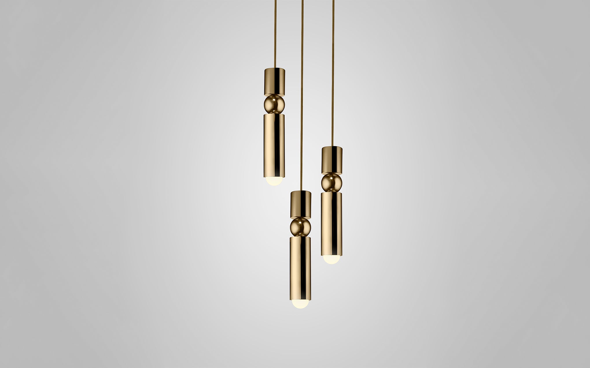 Fulcrum chandelier - 3 piece