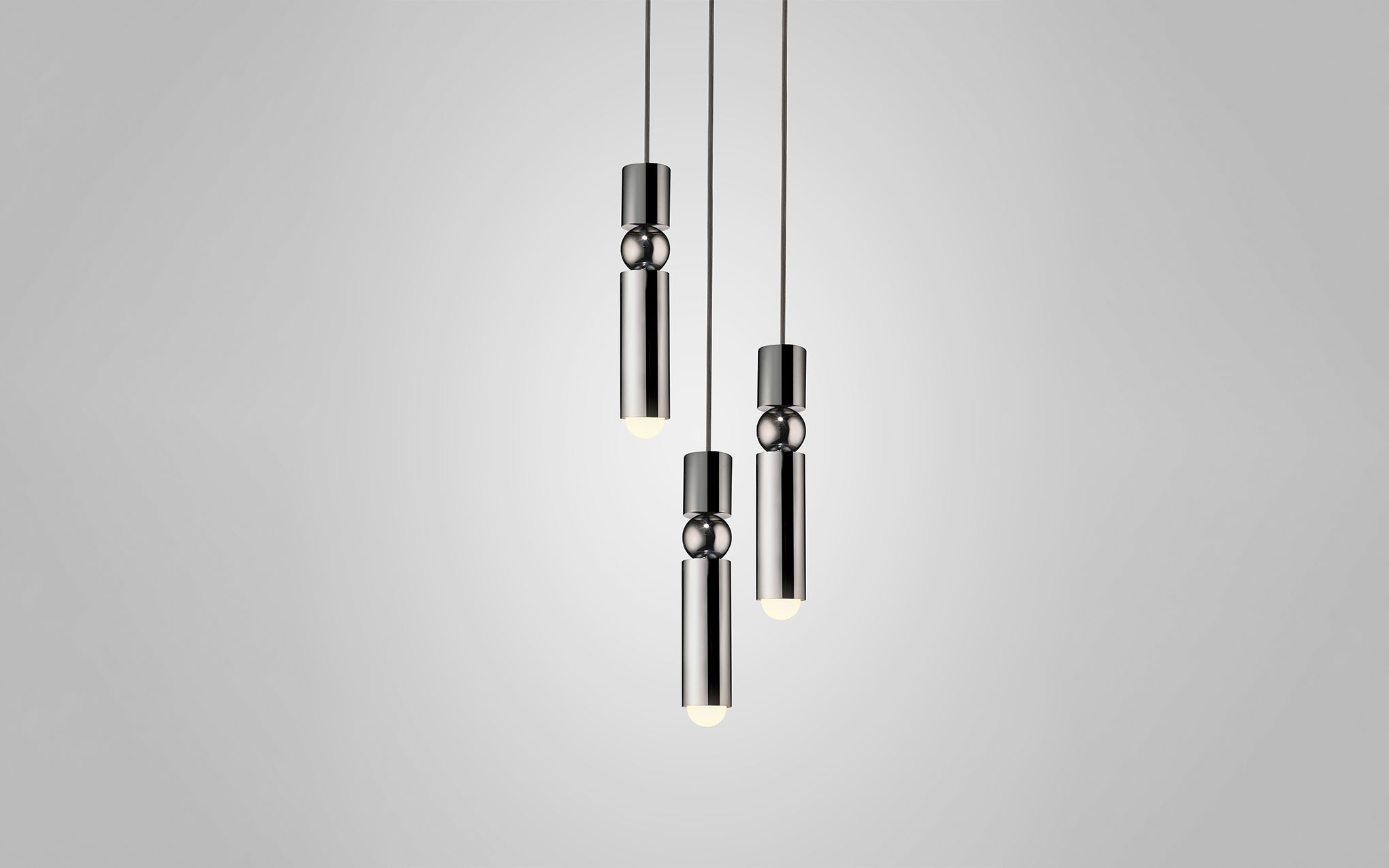 Fulcrum chandelier - 3 piece by Lee Broom | SCP