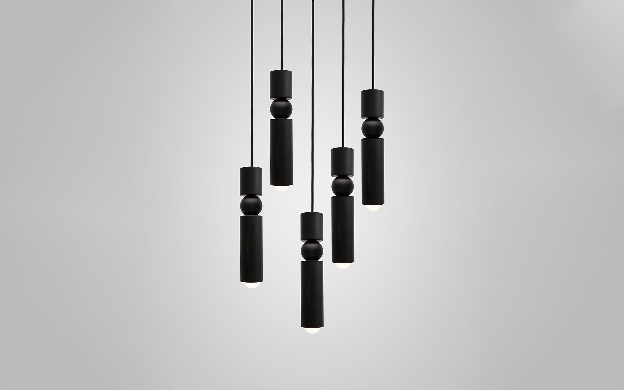 Fulcrum chandelier - 5 piece