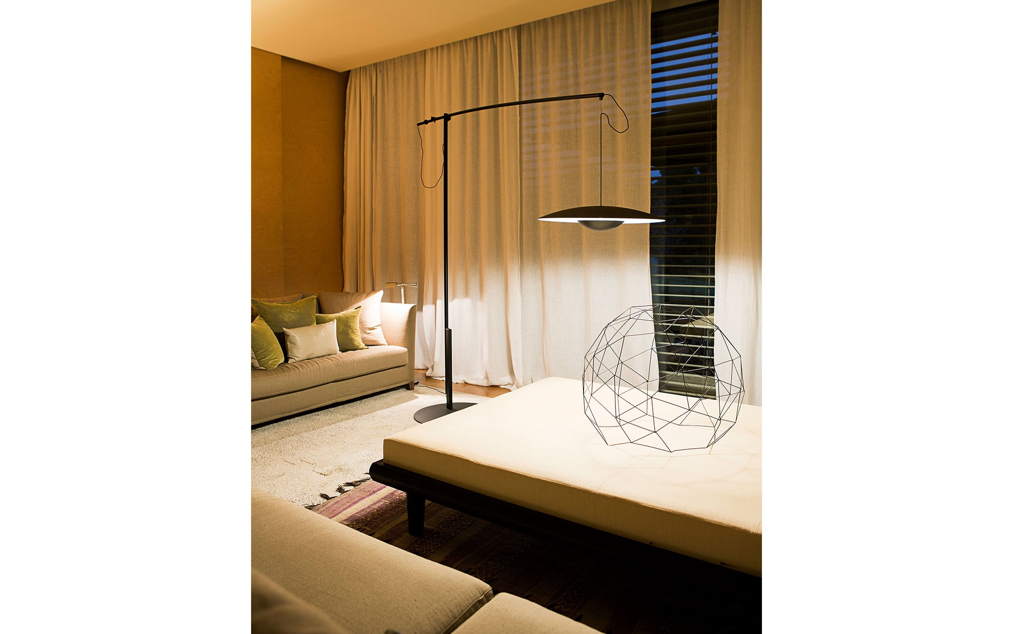 Ginger floor light by Joan Gaspar for Marset | SCP