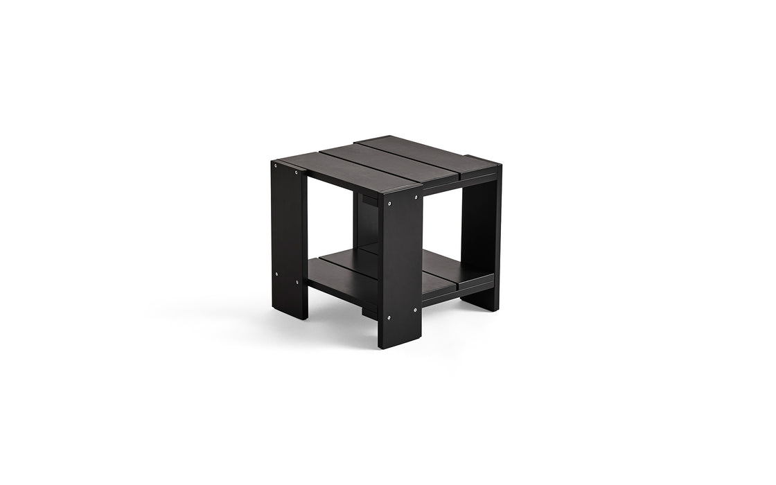 Crate side table