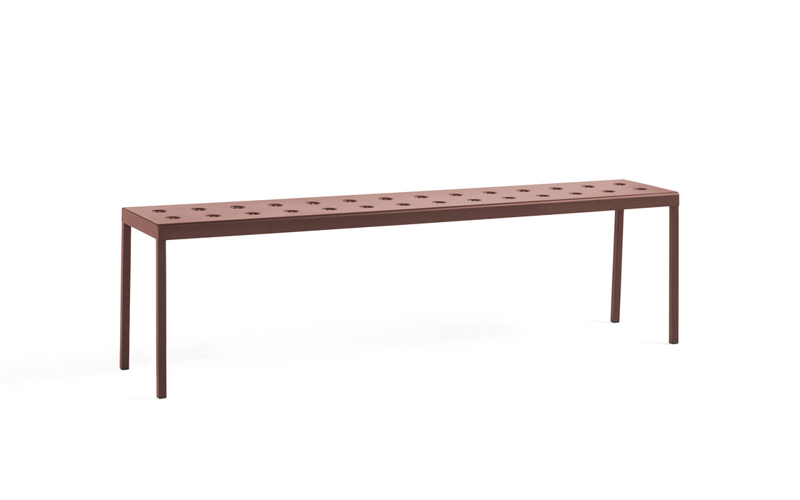 Ex-Display Balcony bench - iron red