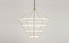 Halo chandelier - 4 rings