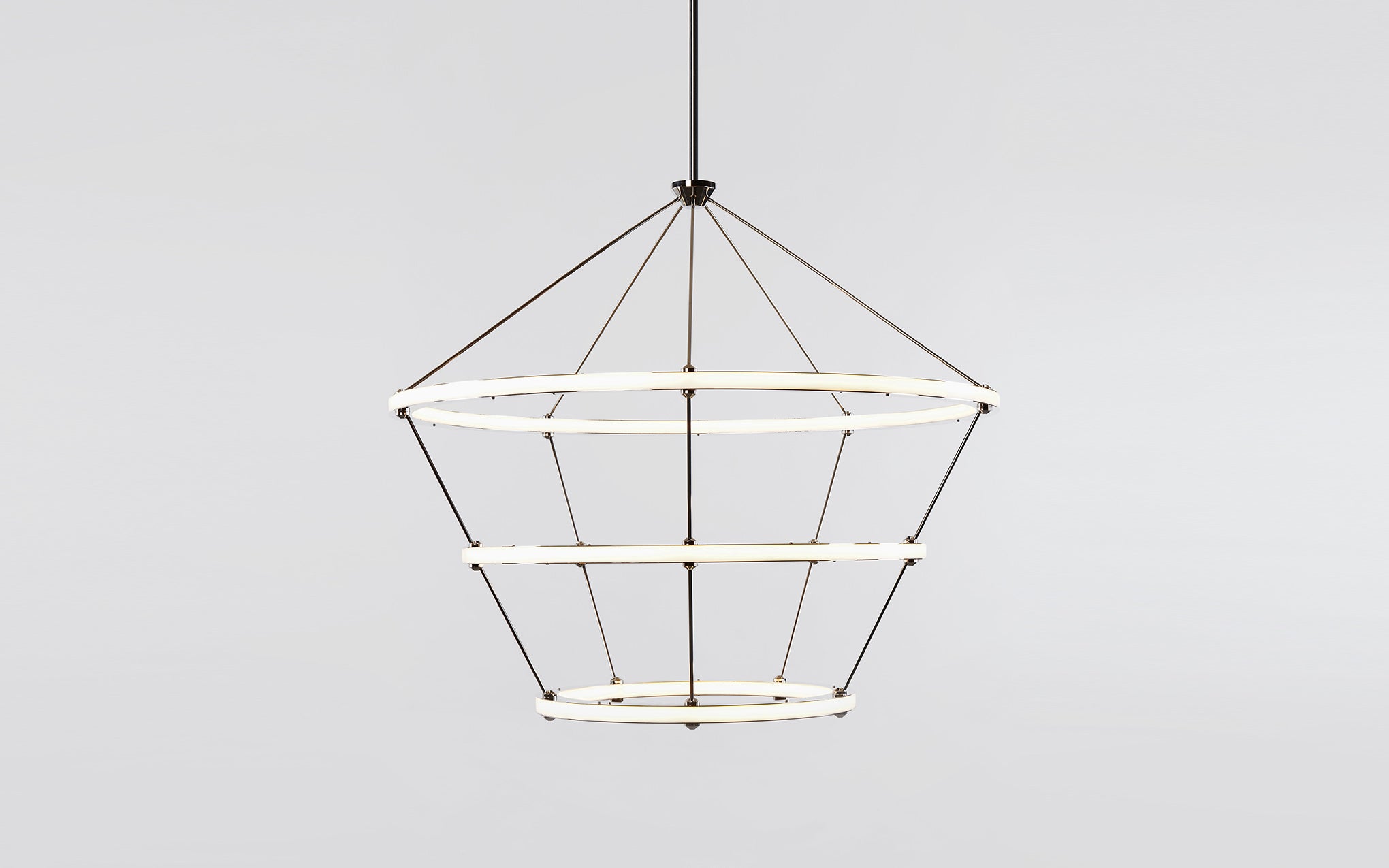 Halo chandelier - 3 rings