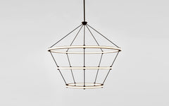 Halo chandelier - 3 rings