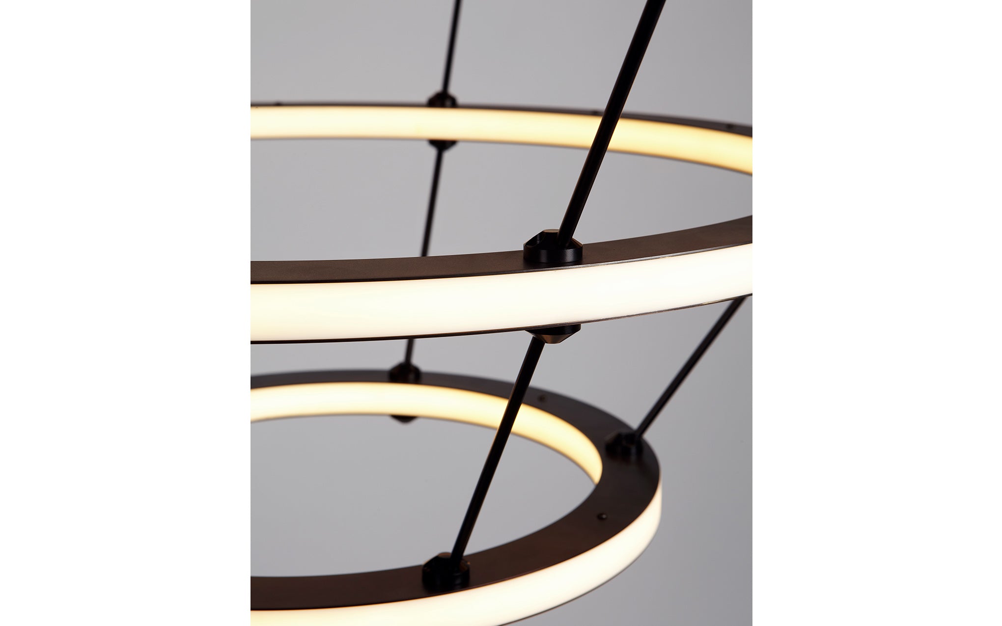 Halo chandelier - 3 rings