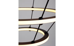 Halo chandelier - 3 rings