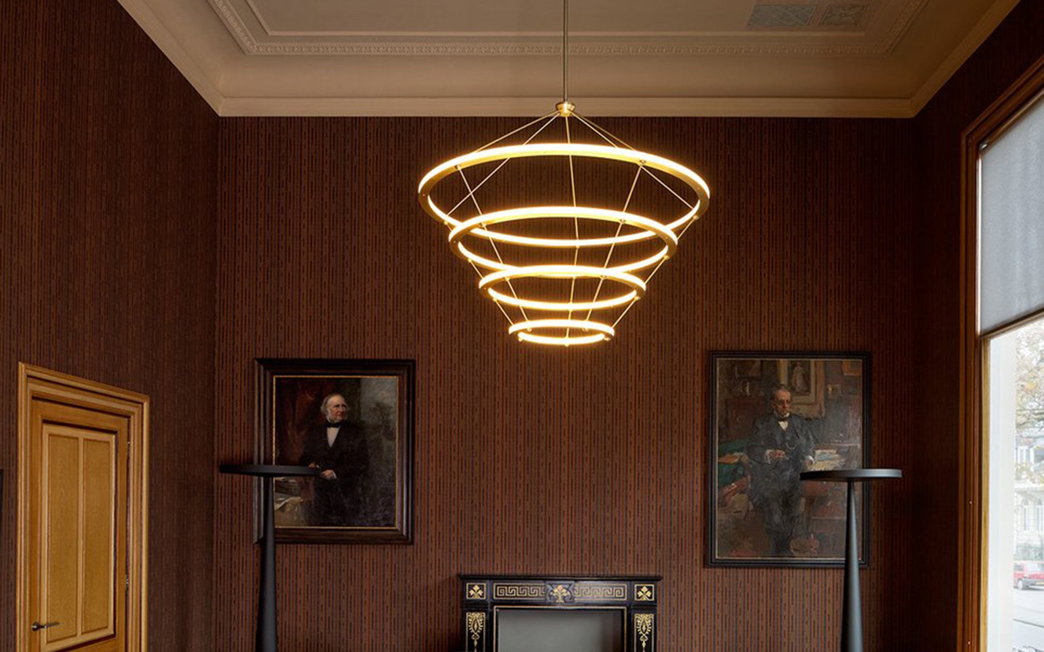 Halo chandelier - 4 rings