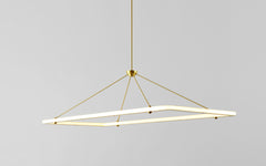 Halo pendant - rectangle