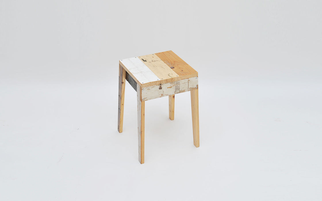 Stool in Scrapwood