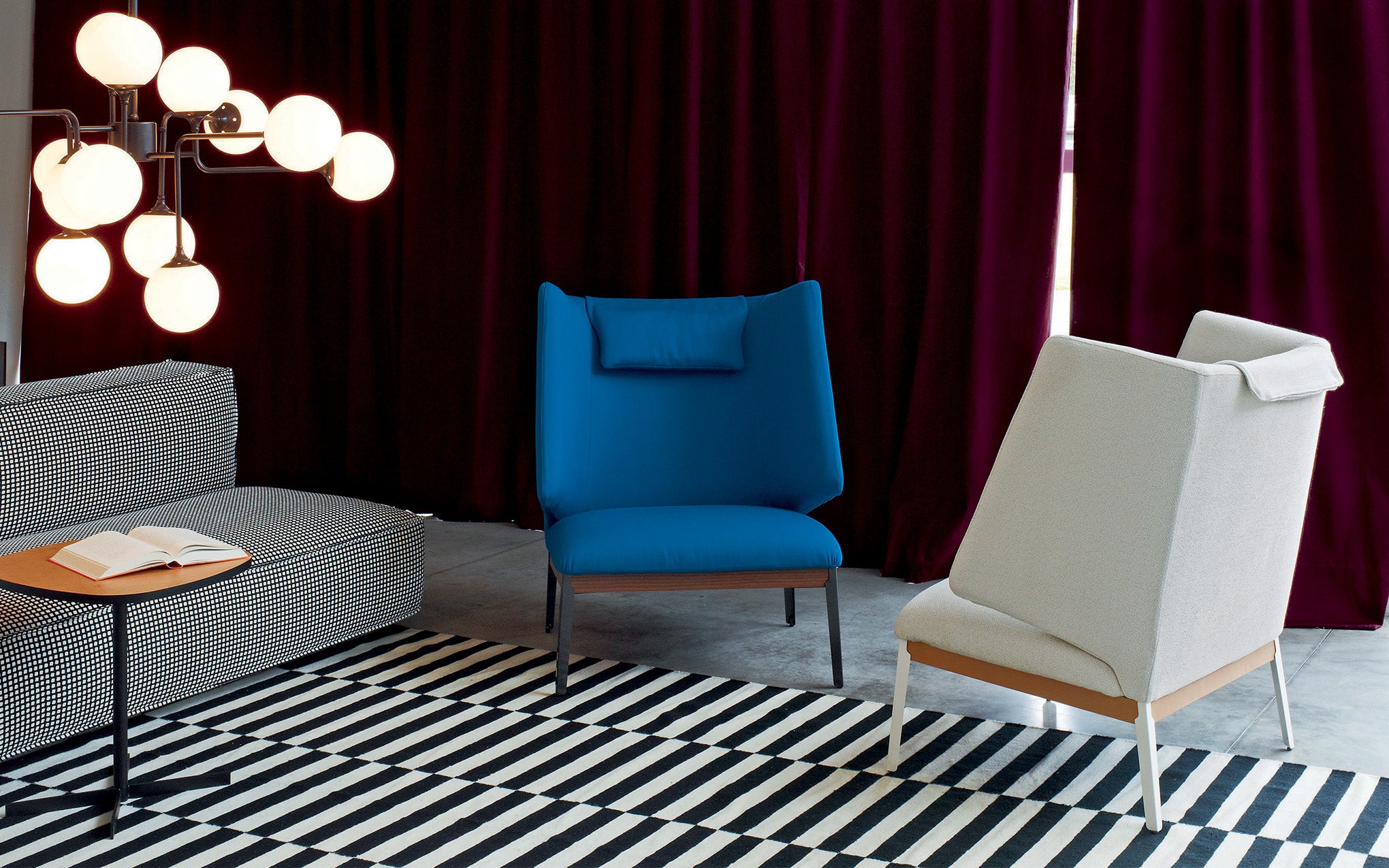 Hug armchair - high back