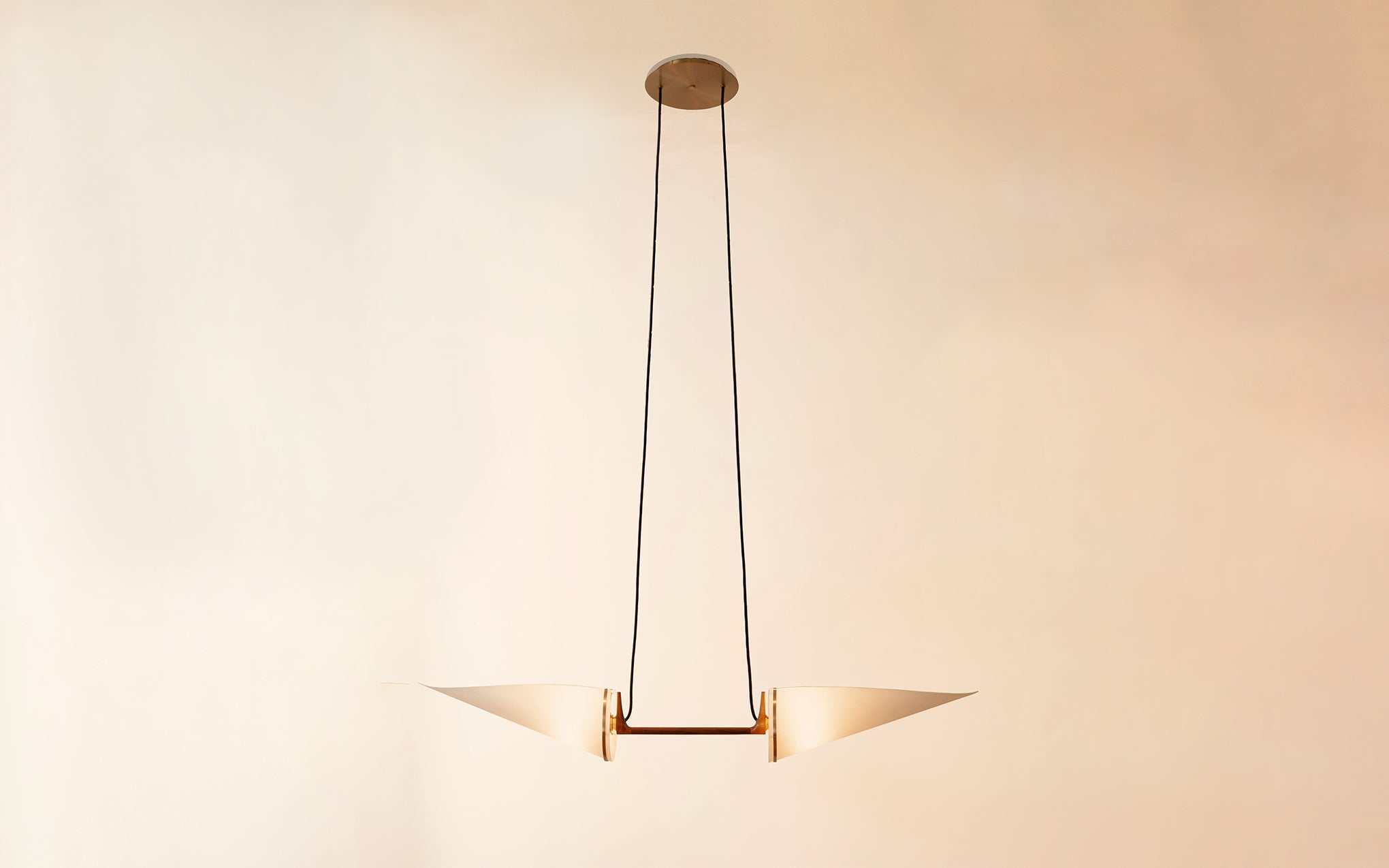 Armitage double suspension lamp