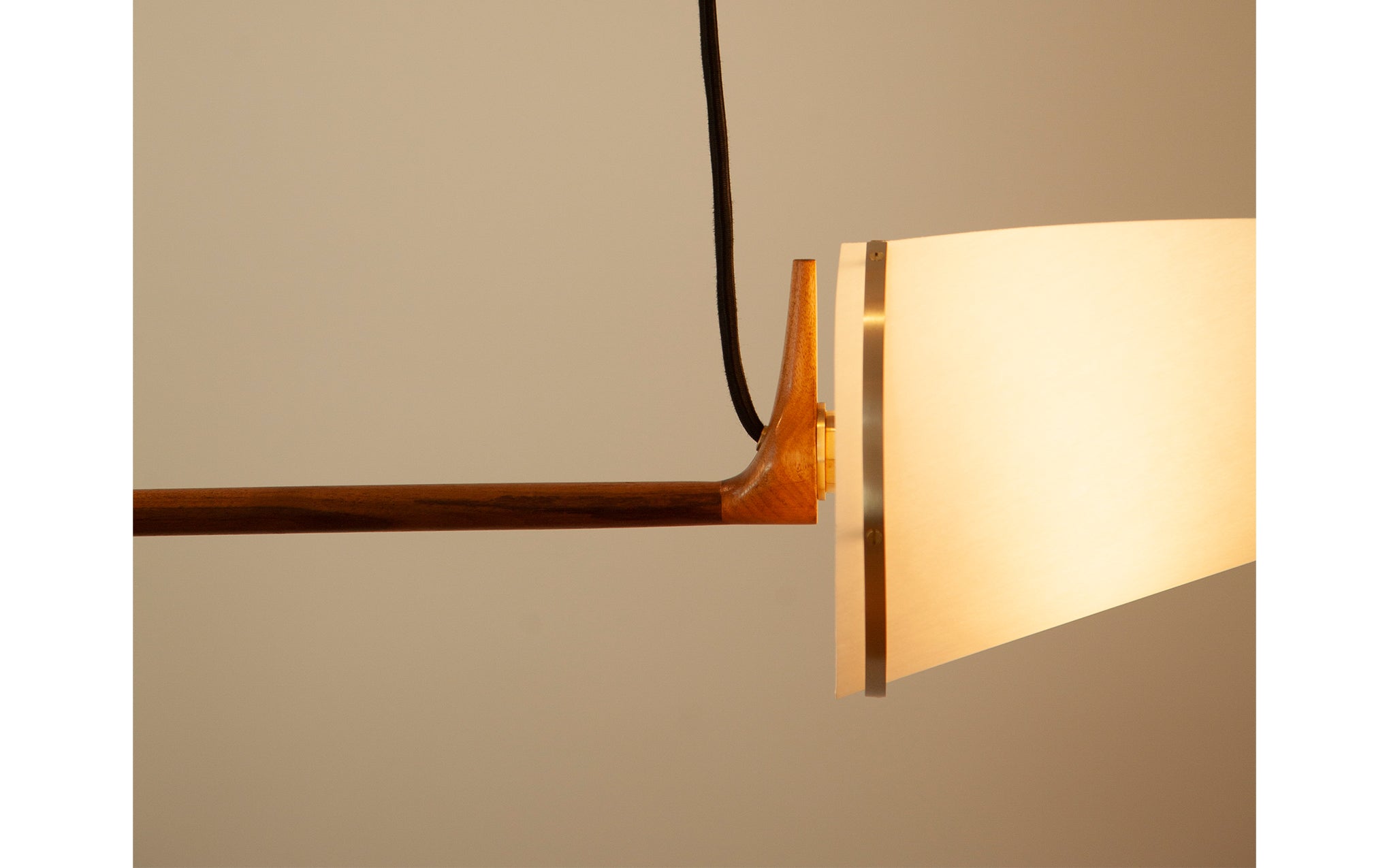 Armitage double suspension lamp