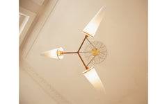 Armitage triple suspension lamp