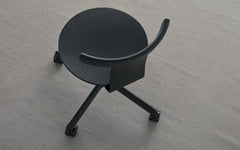 Jiro swivel chair - with castors