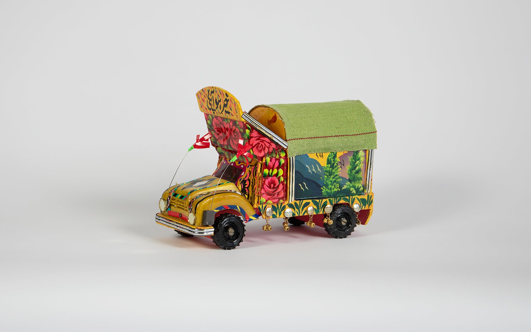 Tin lorry ornament