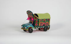 Tin lorry ornament