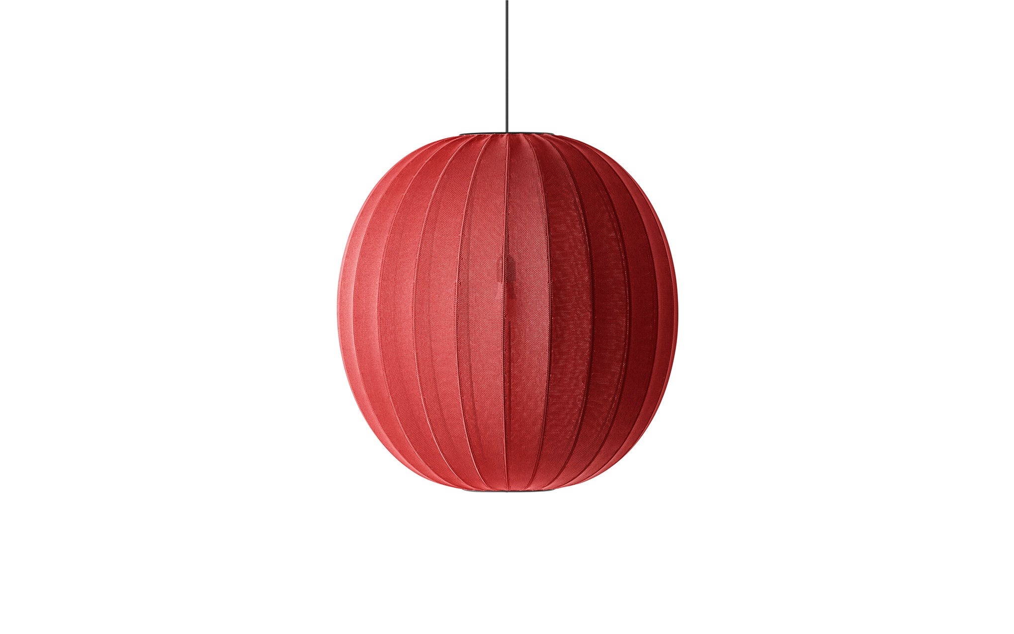 Knit-Wit round pendant