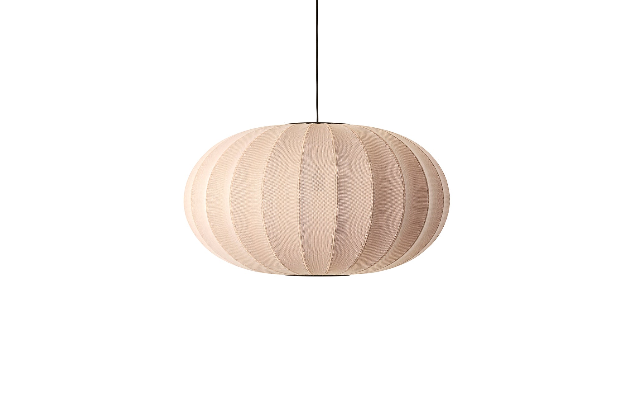 Knit-Wit oval pendant