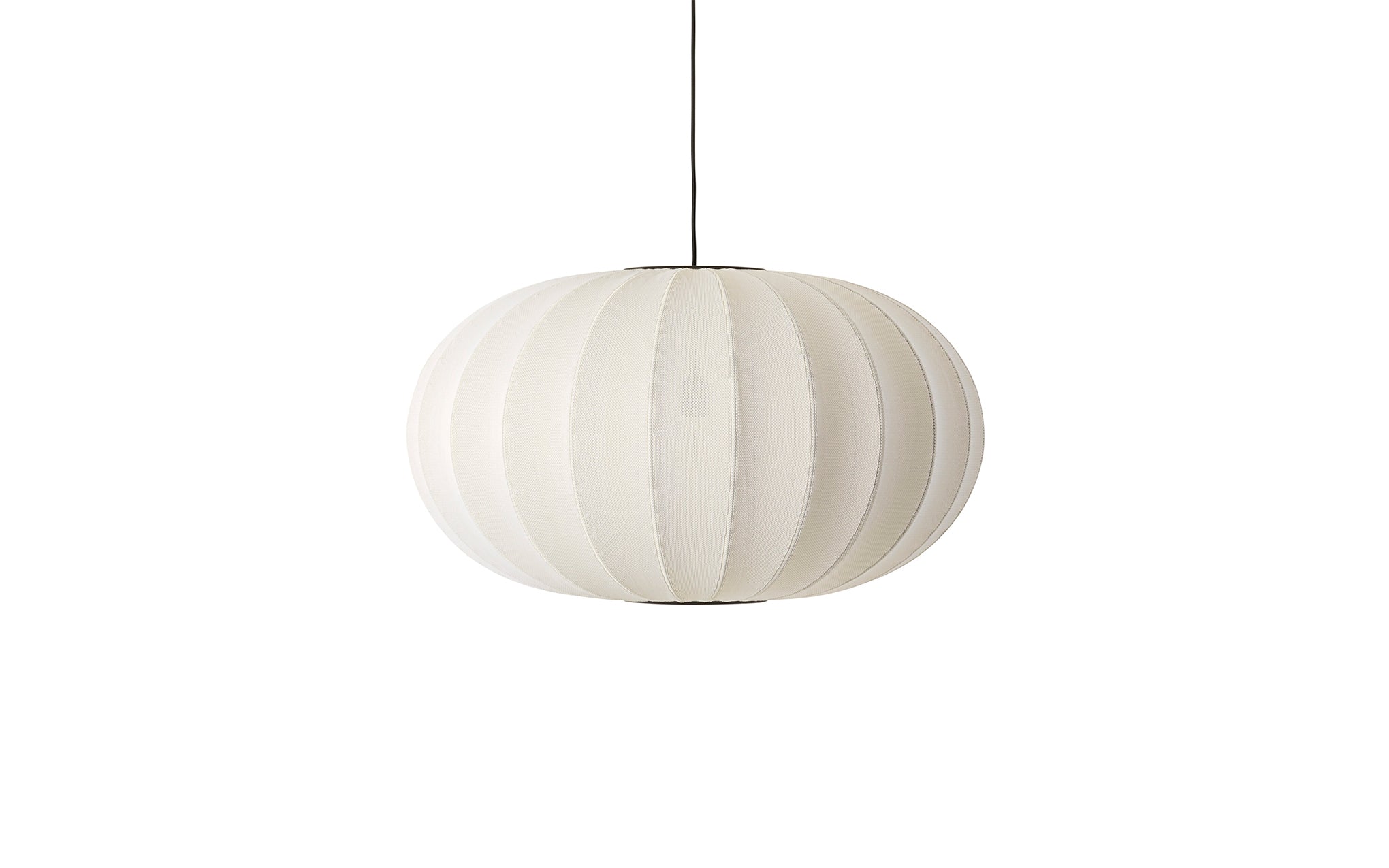 Knit-Wit oval pendant