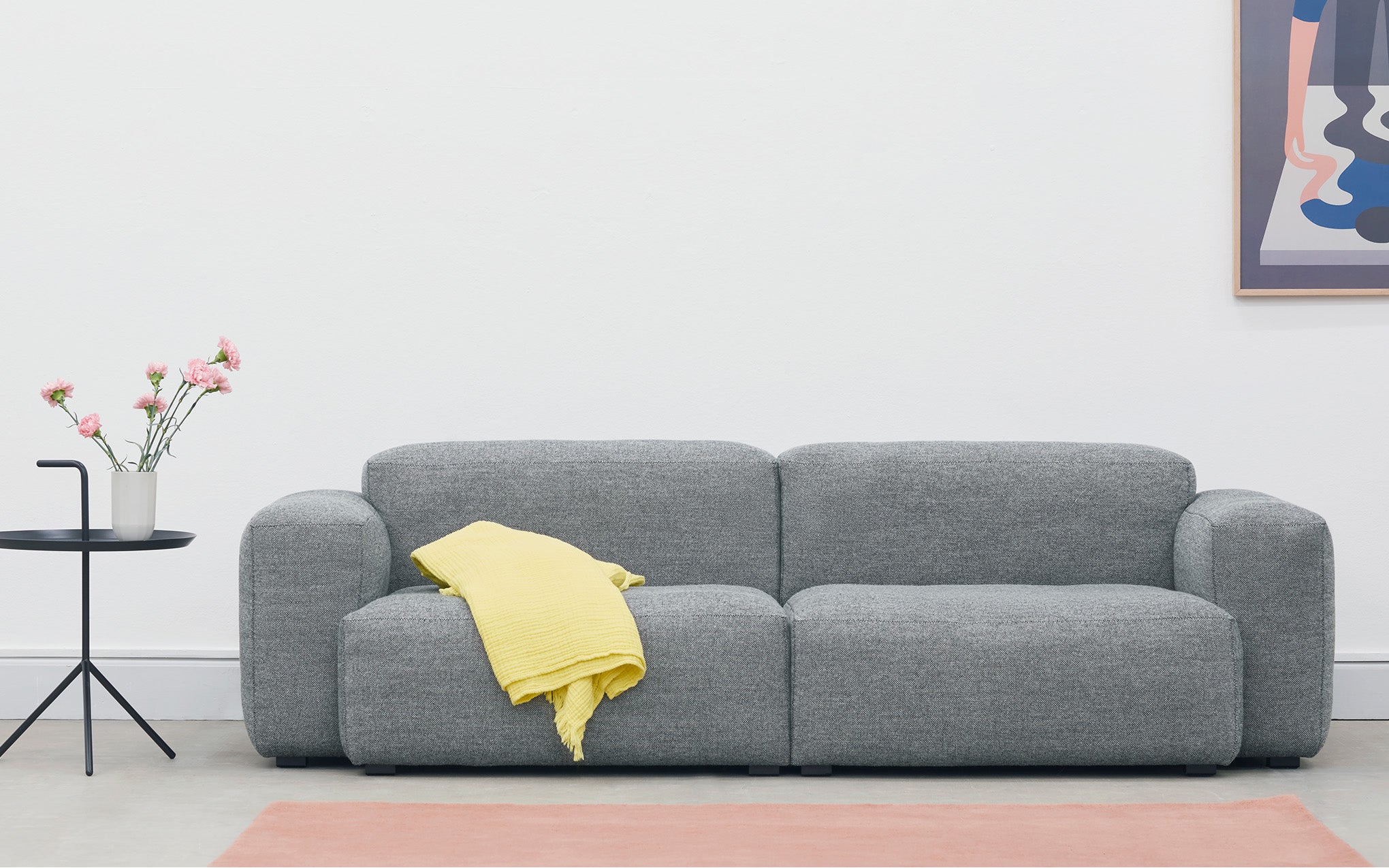 Mags soft low armrest 2.5 sofa - combination 1