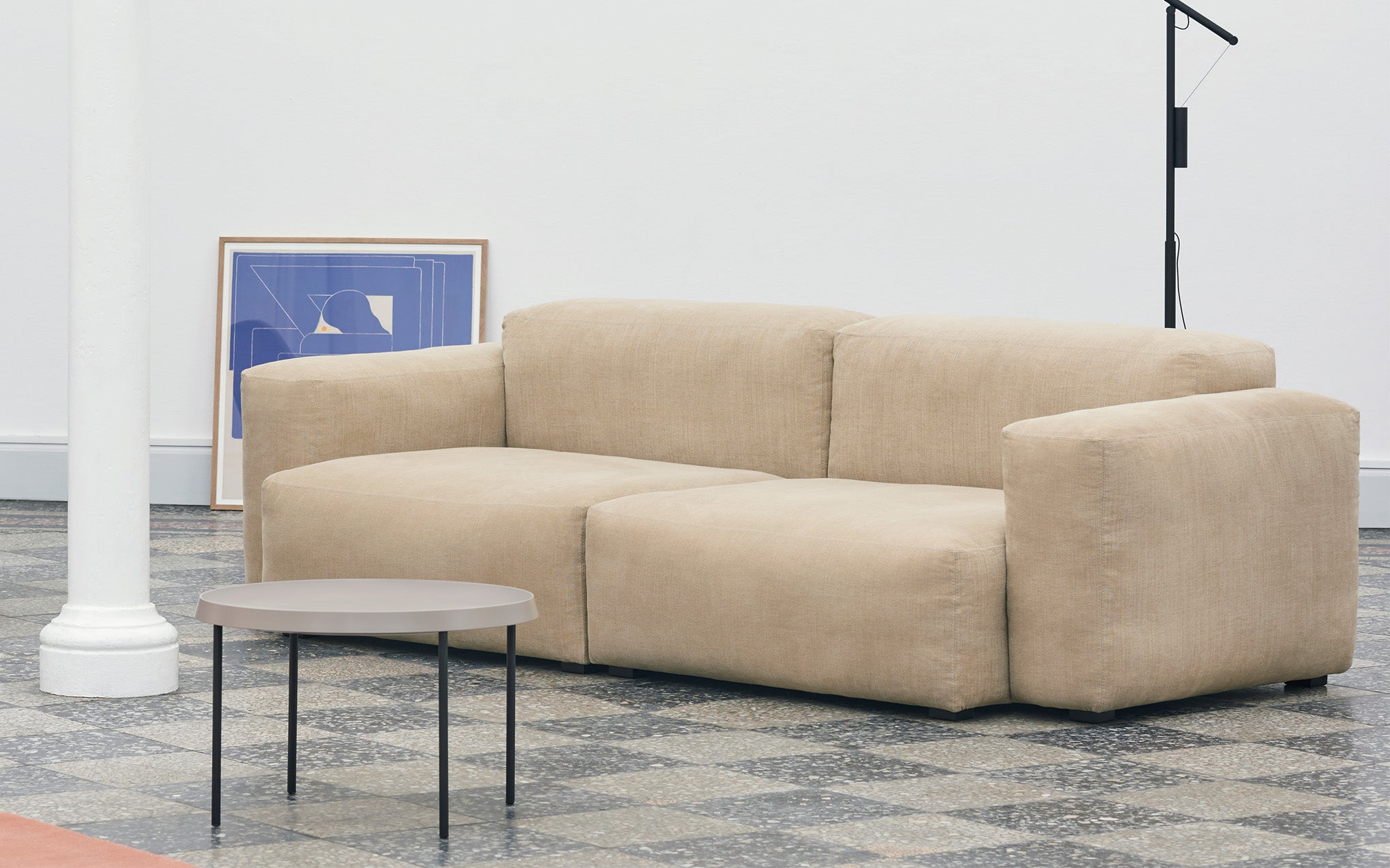 Mags soft low armrest 2.5 sofa - combination 1